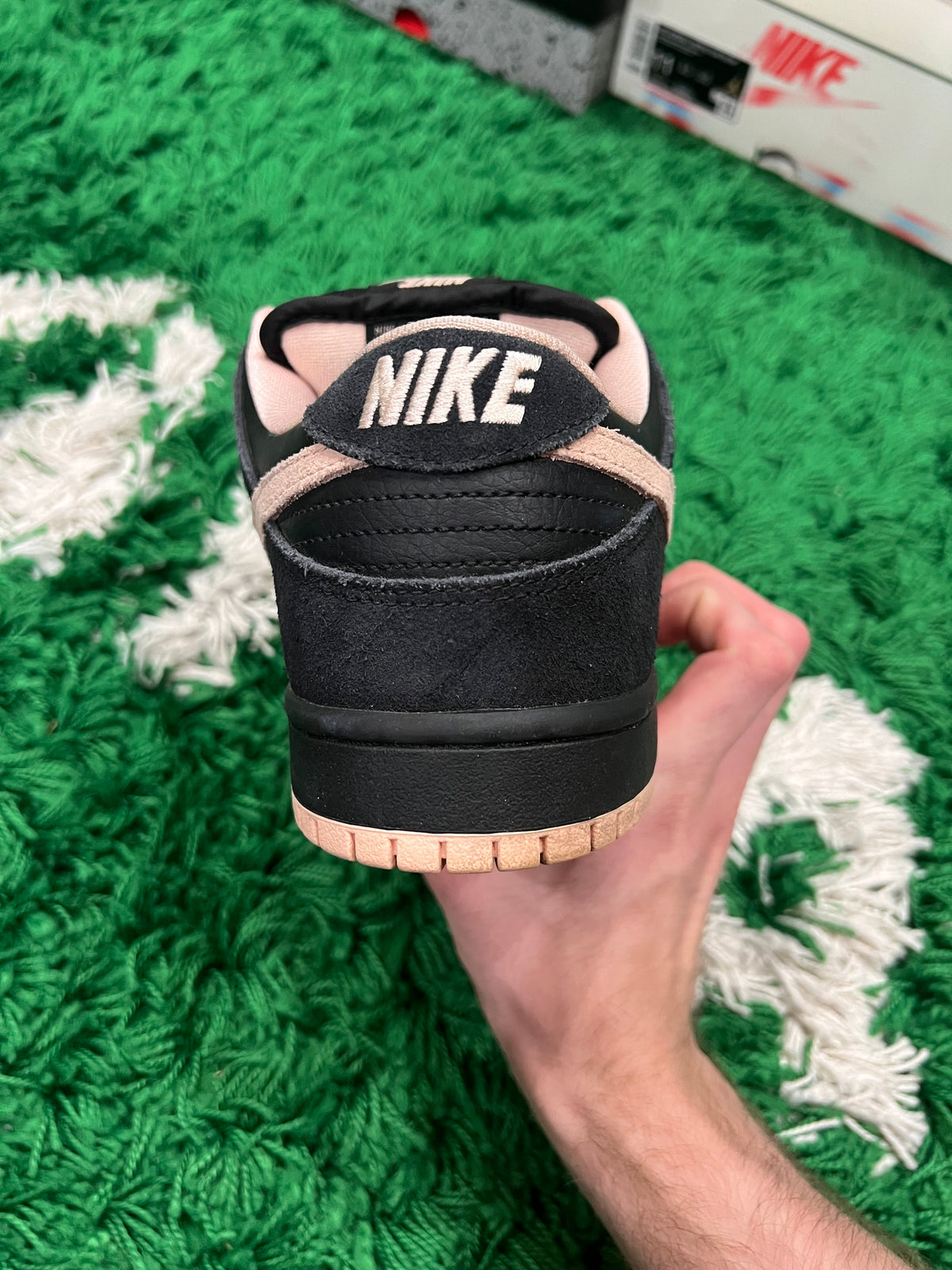 Nike SB Dunk Low Black Washed Coral (Preowned 9.5M)