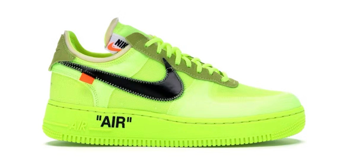 Nike Air Force 1 Low Off-White Volt (Pre-Owned 9M)