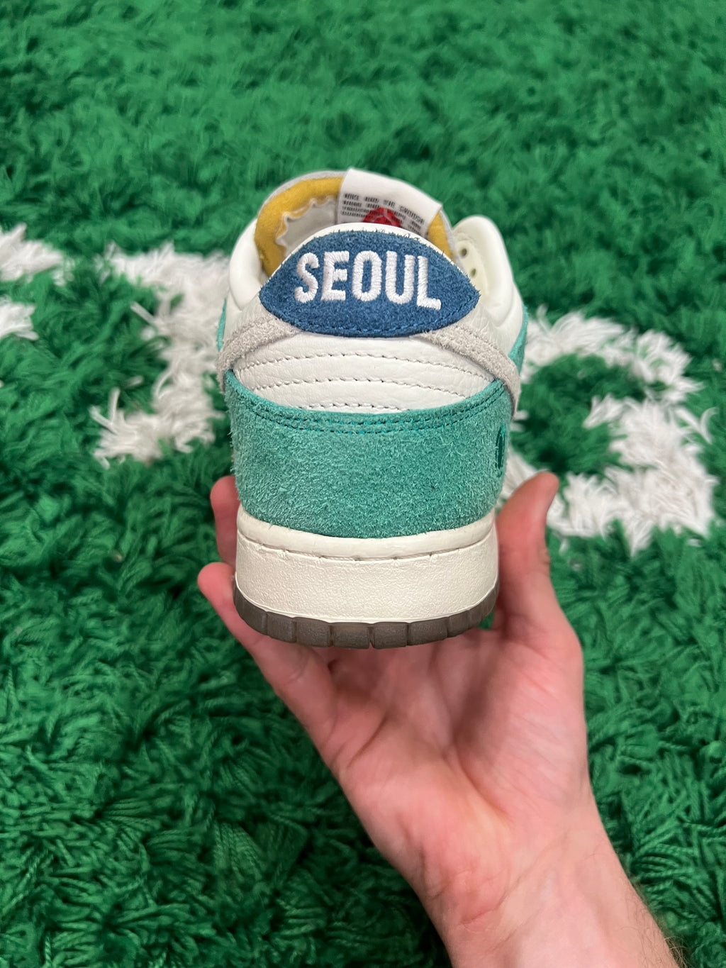 Nike Dunk Low Kasina Neptune Green (Preowned 10M)