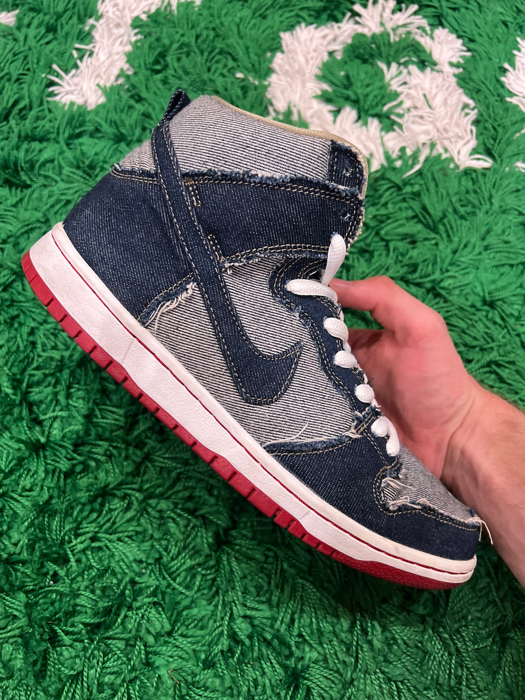 Nike SB Dunk High Reese Forbes Denim (Preowned 9M)