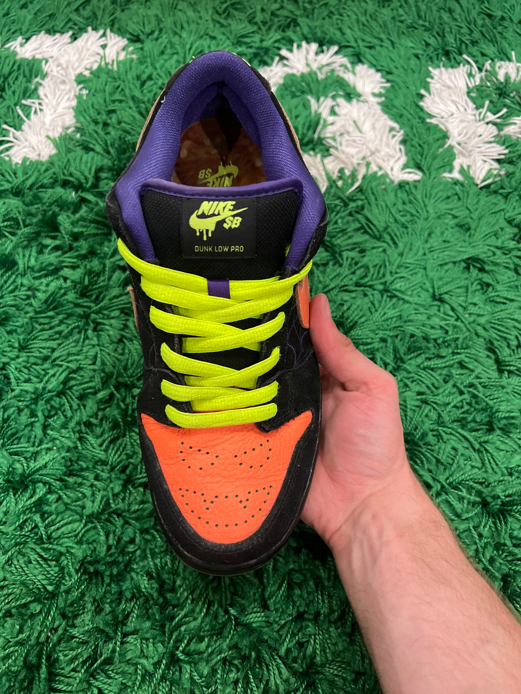 Nike SB Dunk Low Night of Mischief Halloween (Preowned 8.5M)