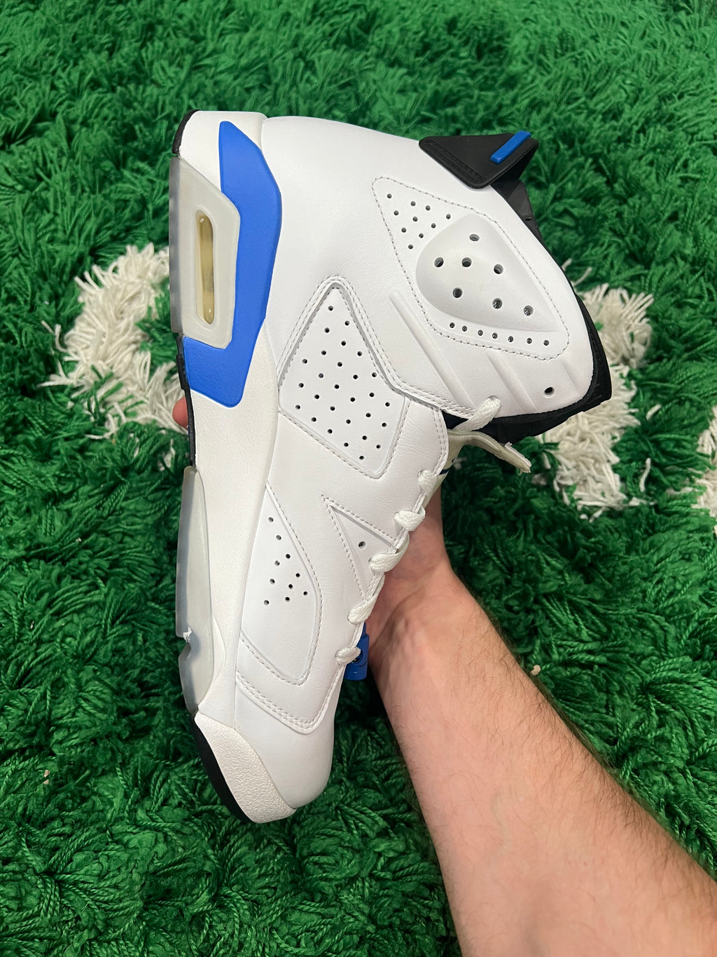 Jordan 6 Sport Blue (2014) (Preowned 11.5M)