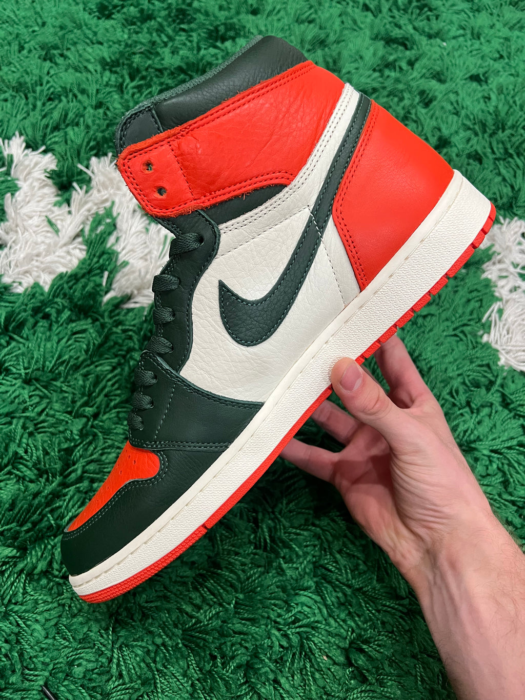 Jordan 1 High SoleFly Art Basel Sail (Preowned 14M)