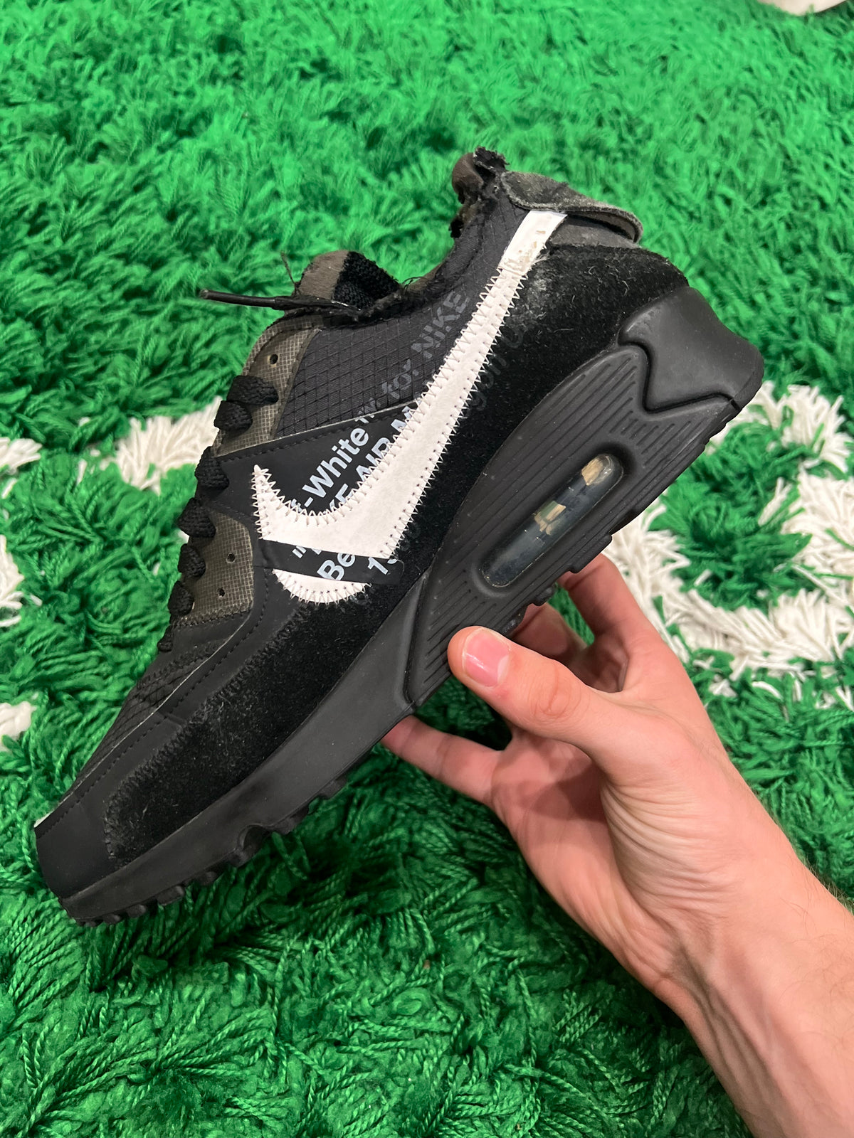 Nike Air Max Off-White Black (Preowned 9M)