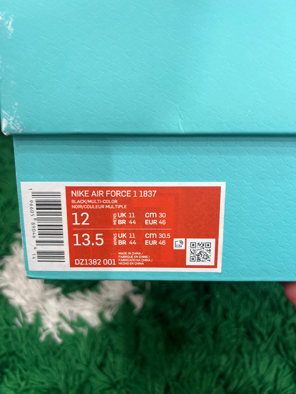 Nike Air Force 1 Low Tiffany & Co. 1837 (Preowned 12M)