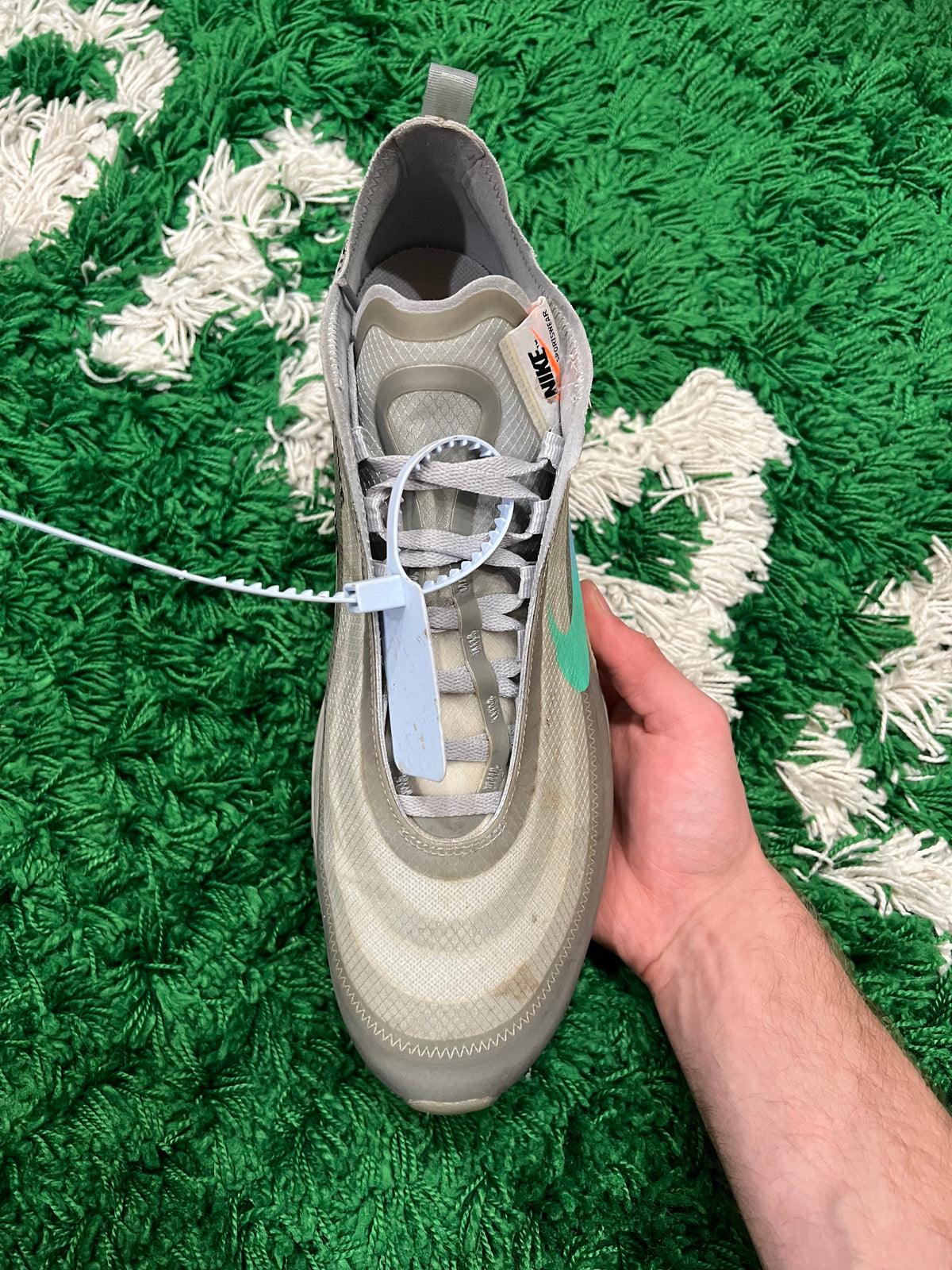 Nike Air Max 97 Off-White Menta (Preowned 13M)