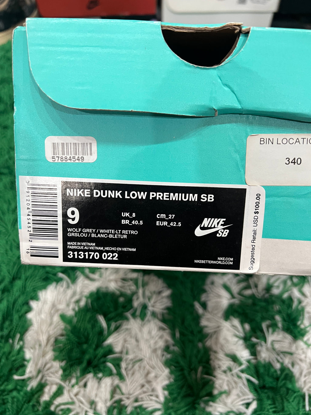Nike SB Dunk Low Marty McFly (Pre-Owned 9M)