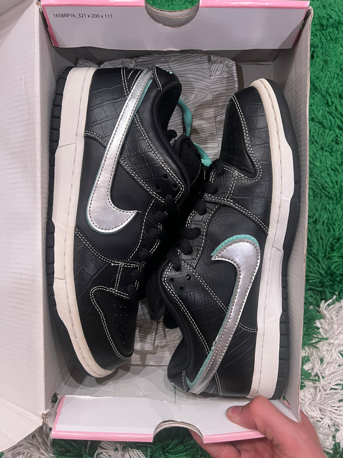 Nike SB Dunk Low Diamond Supply Co. Black Diamond (Pre-Owned 8.5M)