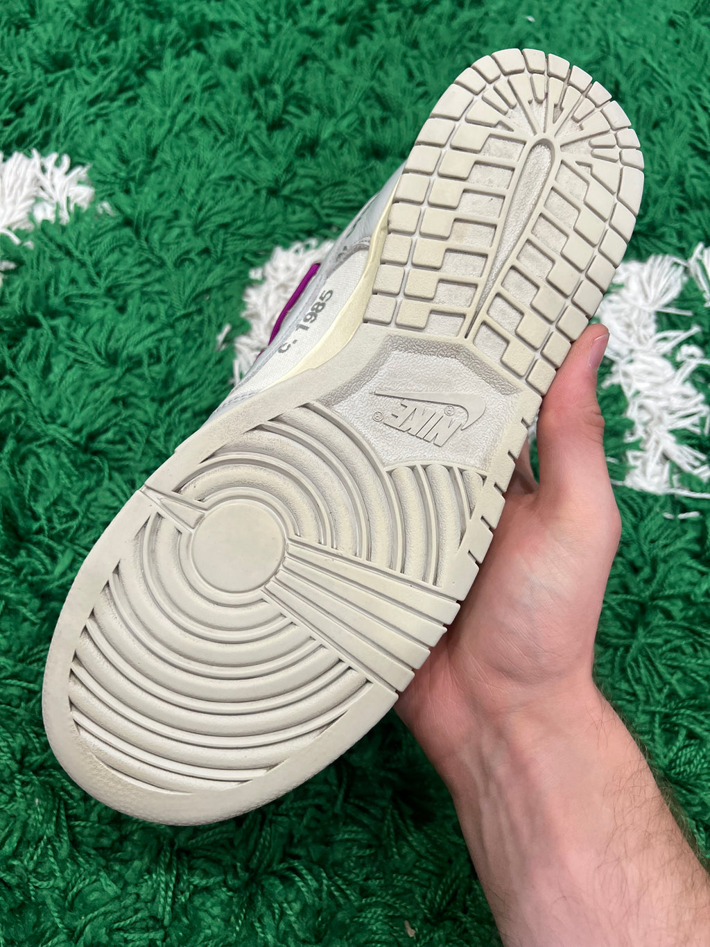 Nike Dunk Low Off-White Lot 28 (Preowned 10M)