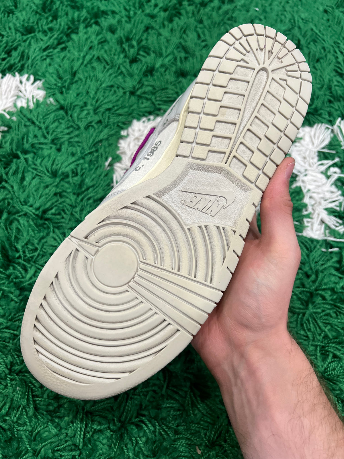 Nike Dunk Low Off-White Lot 28 (Preowned 10M)