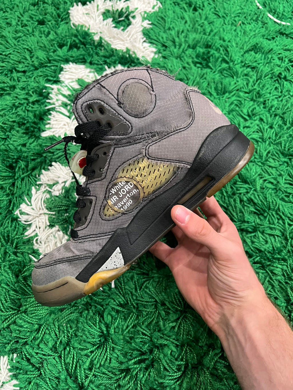 Jordan 5 Off-White Muslin (Preowned 7M)
