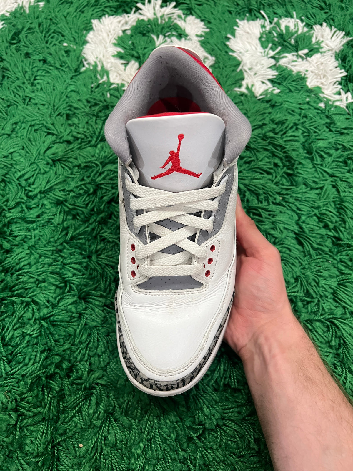 Jordan 3 Fire Red (2022) (Preowned 8M)