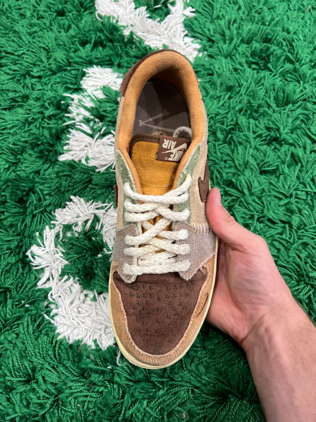 Jordan 1 Low Zion Williamson Voodoo (Preowned 8M)