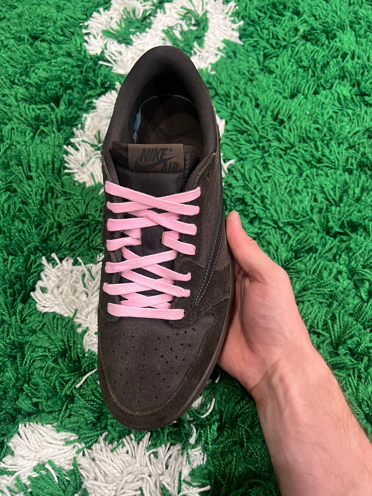 Jordan 1 Low Travis Scott Velvet Brown (Pre-Owned 9M)