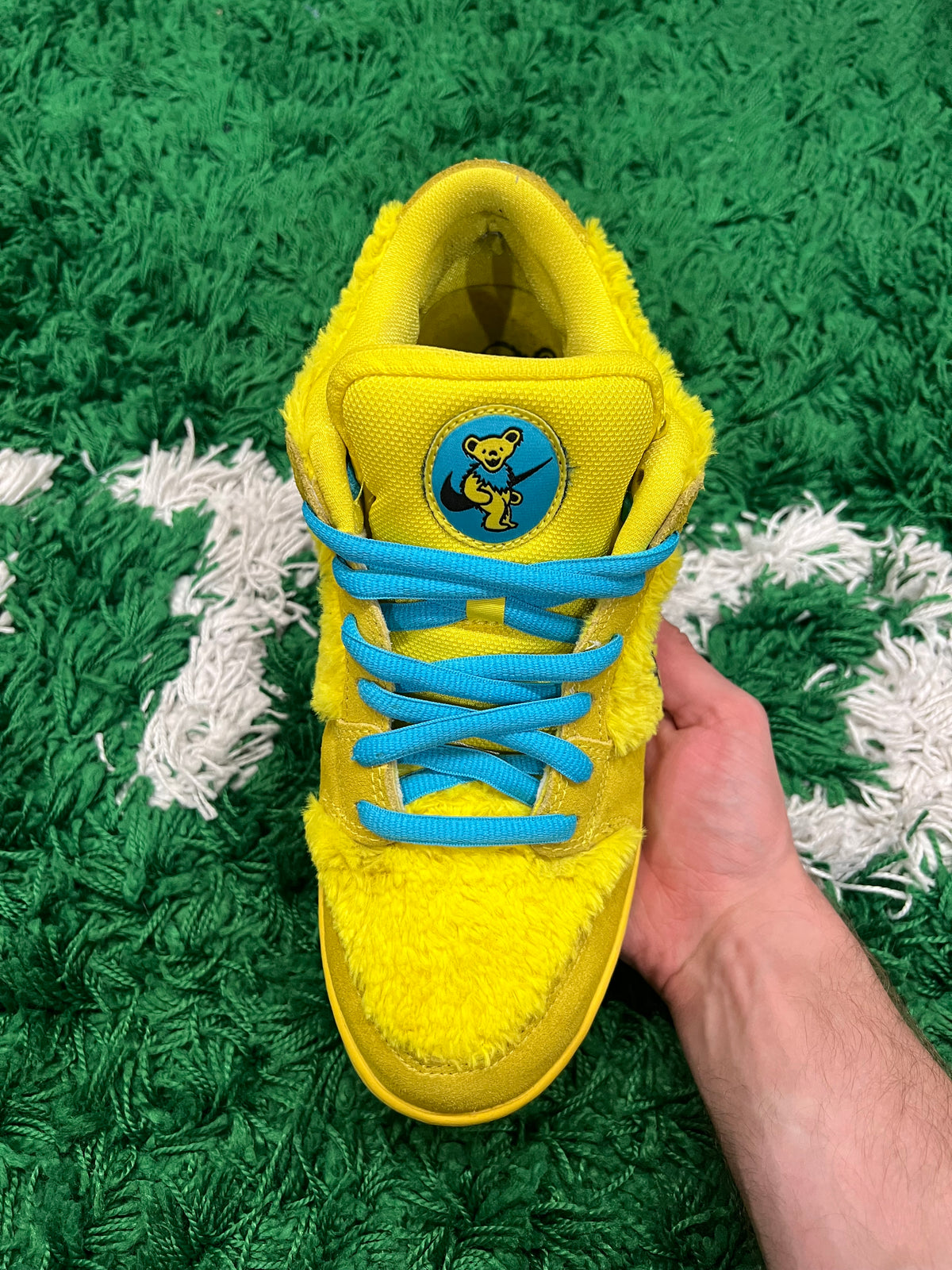 Nike SB Dunk Low Grateful Dead Bears Opti Yellow (Preowned 10.5M)