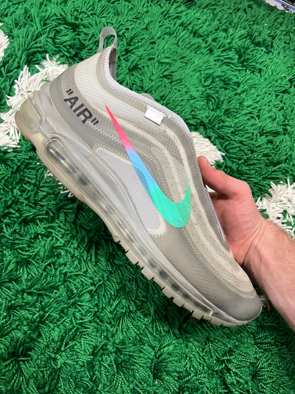 Nike Air Max 97 Off-White Menta (Preowned 13M)