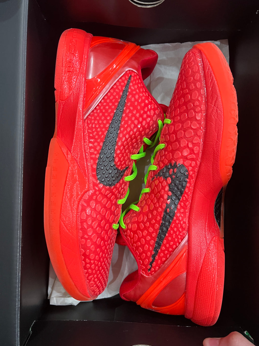 Nike Kobe 6 Protro Reverse Grinch (Pre-Owned Size 12M)