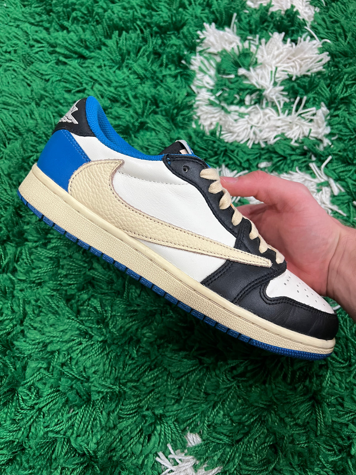 Jordan 1 Low Fragment x Travis Scott (Preowned 8M)