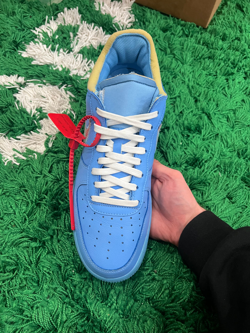 Nike Air Force 1 Low Off-White MCA University Blue (Preowned 11.5M)