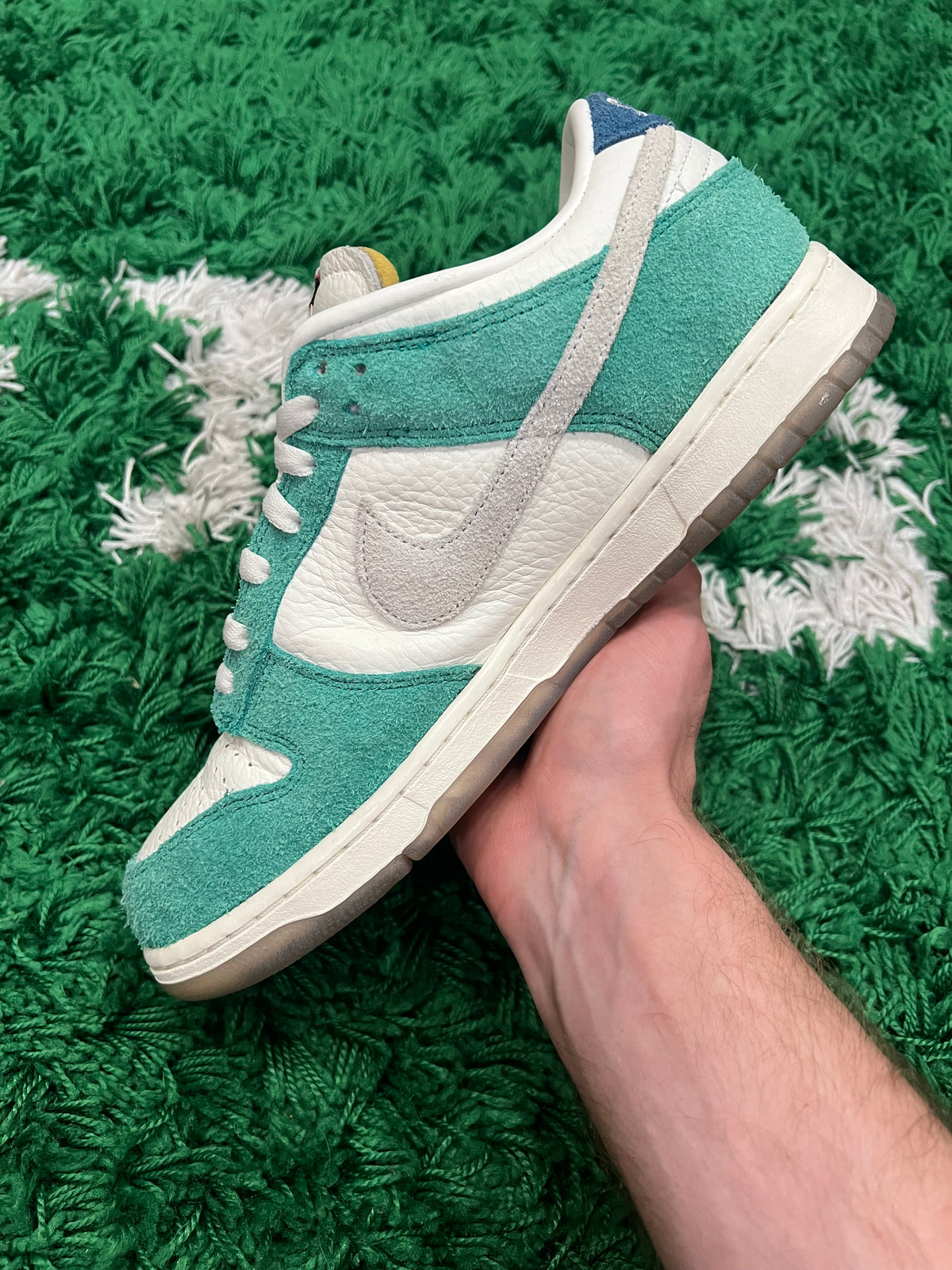 Nike Dunk Low Kasina Neptune Green (Preowned 10M)
