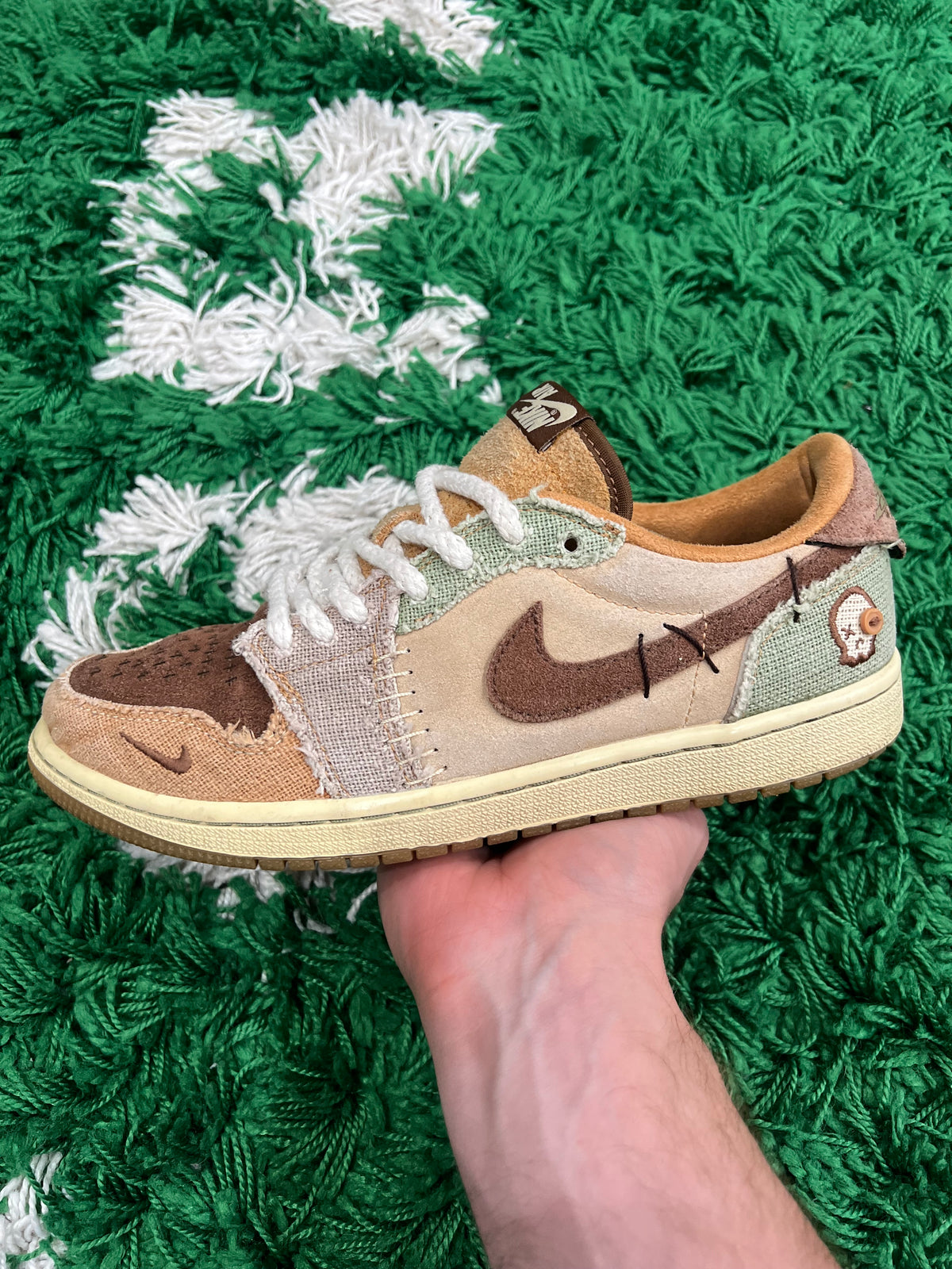 Jordan 1 Low Zion Williamson Voodoo (Preowned 8M)