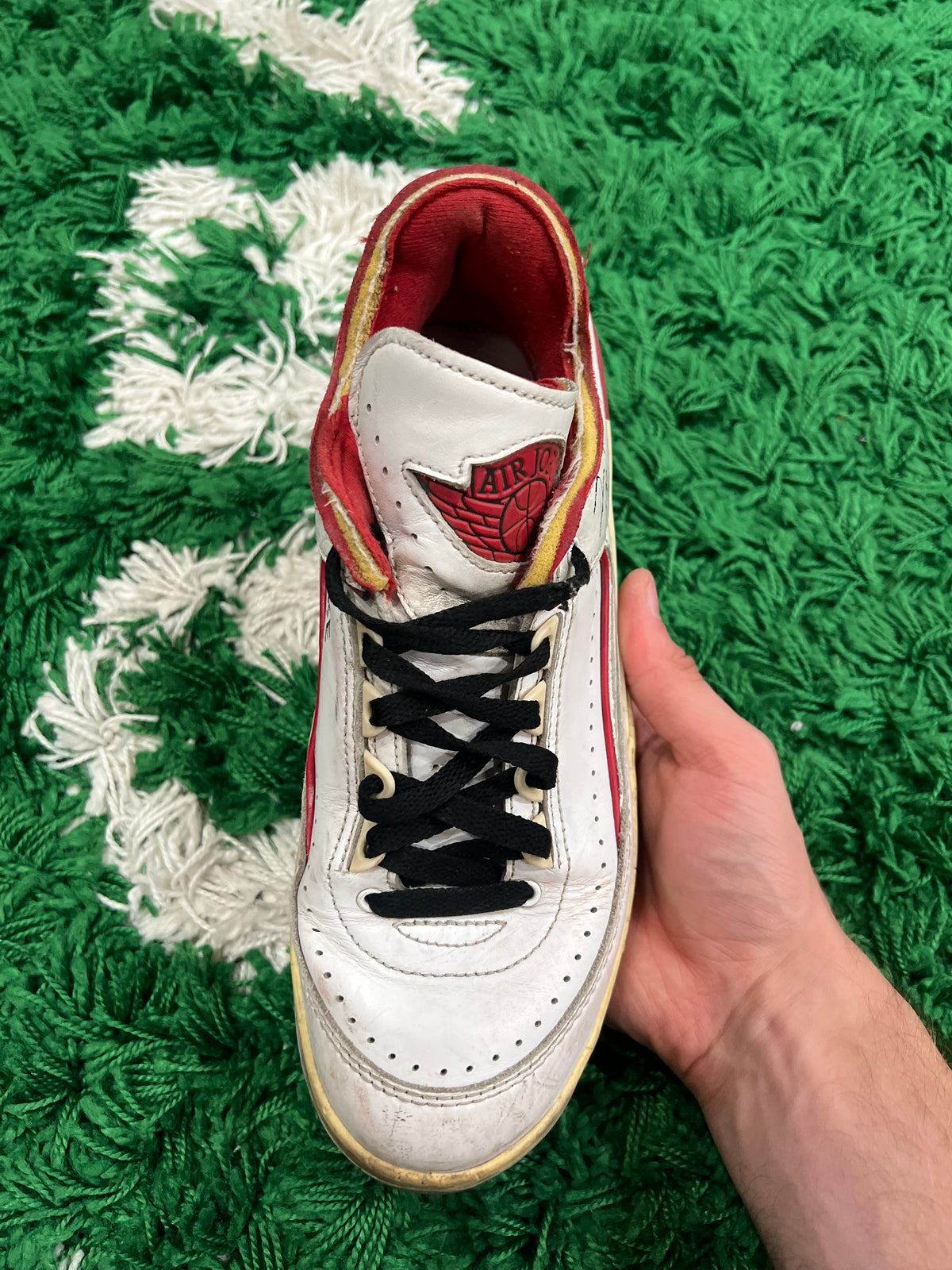 Jordan 2 Low Off-White White Red (Preowned 7.5M)