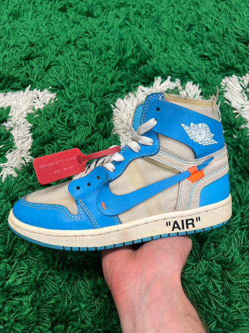 Jordan 1 High Off-White University Blue (Preowned 6M)
