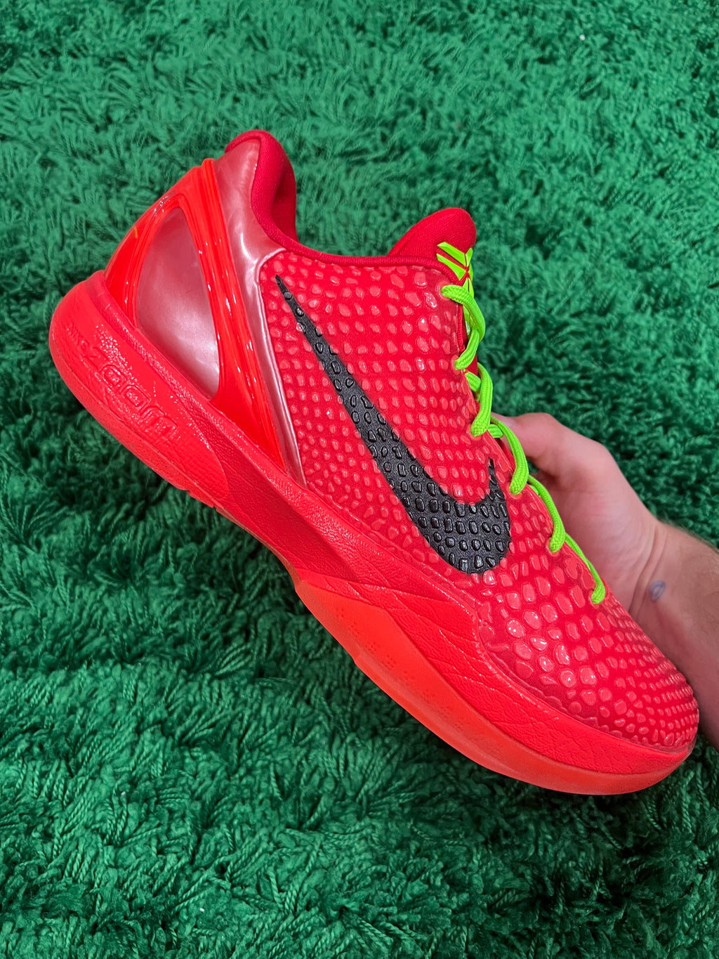 Nike Kobe 6 Protro Reverse Grinch (Pre-Owned Size 12M)