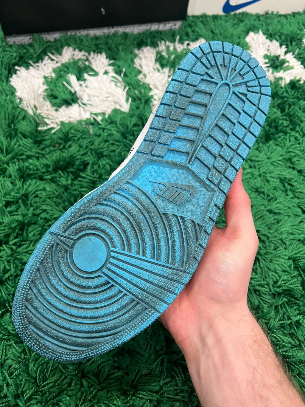 Jordan 1 High Off-White University Blue (Preowned 10.5M)