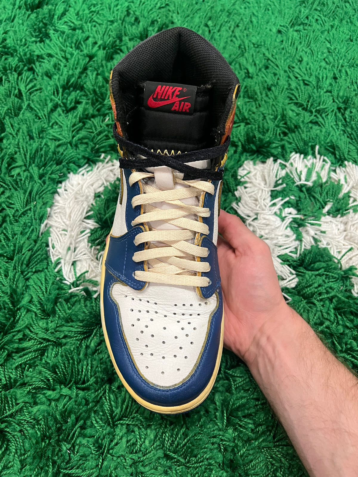 Jordan 1 High Union Los Angeles Storm Blue (Preowned 9.5M)