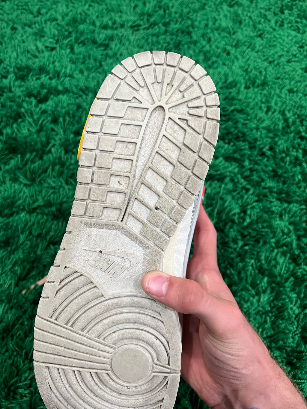 Nike Dunk Low Off-White Lot 6 (Pre-Owned Size 12M)