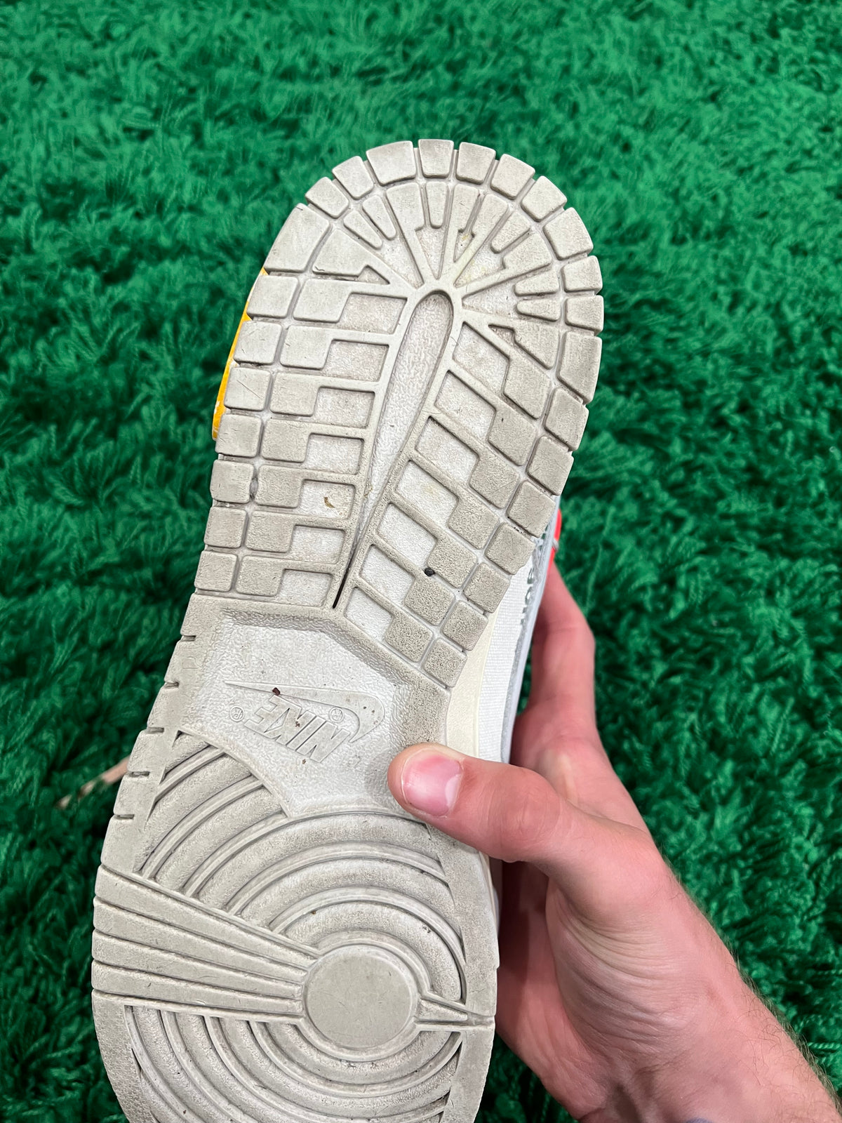 Nike Dunk Low Off-White Lot 6 (Pre-Owned Size 12M)