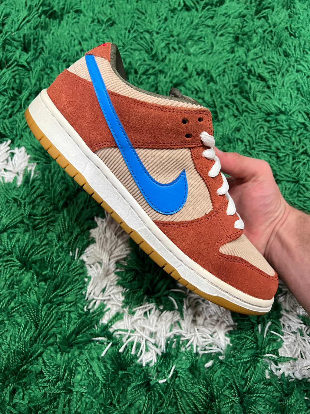 Nike SB Dunk Low Corduroy Dusty Peach (Pre-Owned 8M)
