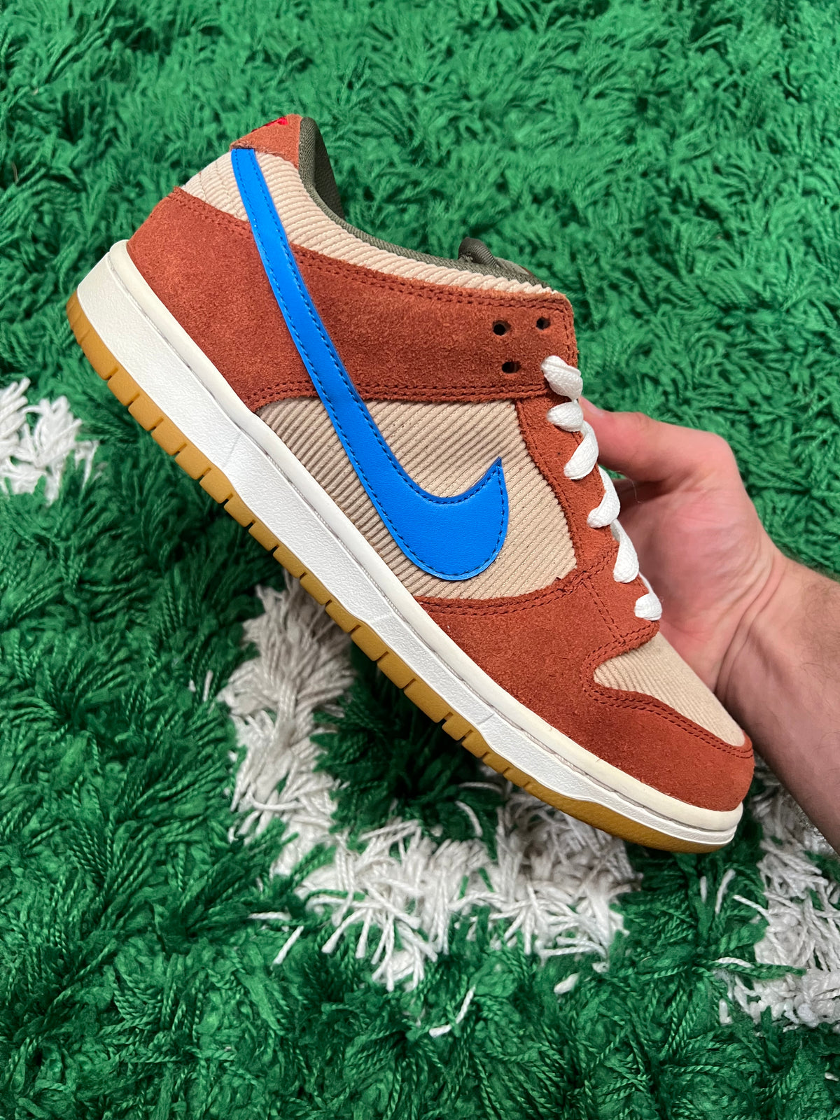 Nike SB Dunk Low Corduroy Dusty Peach (Pre-Owned 8M)