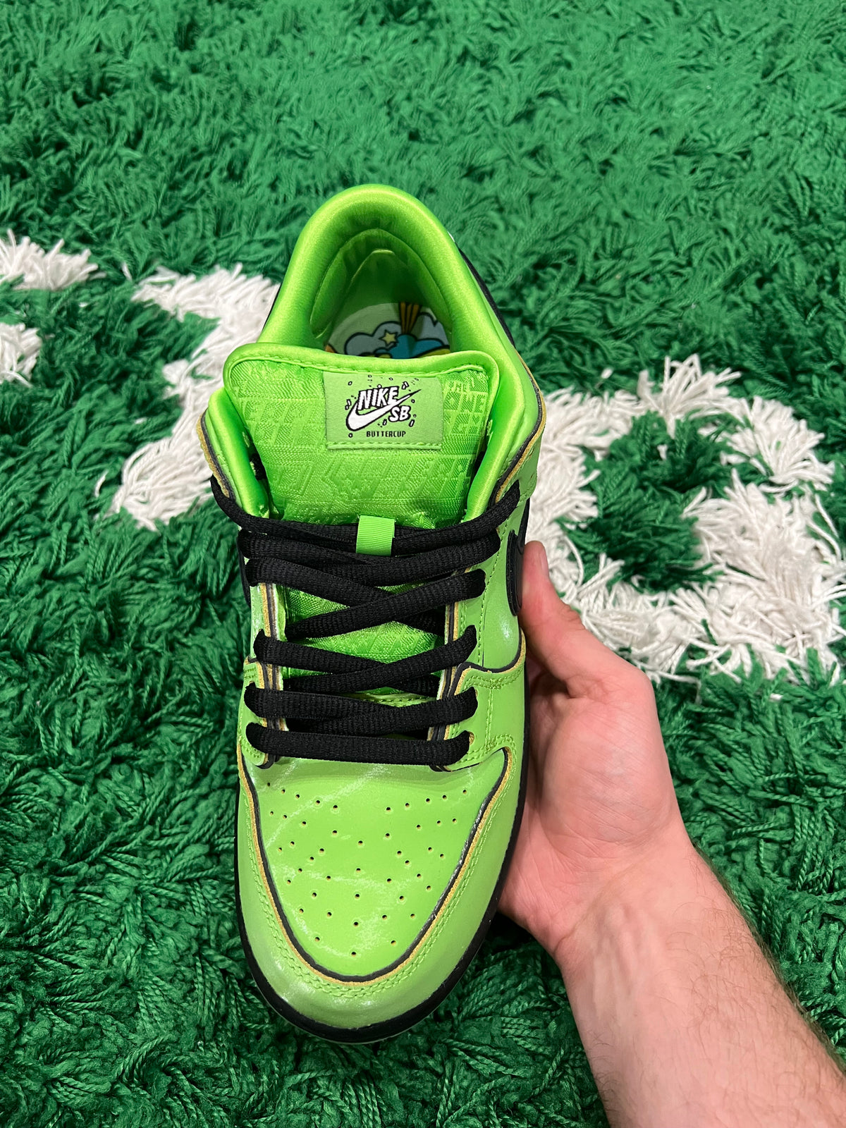 Nike SB Dunk Low The Powerpuff Girls Buttercup (Preowned 9M)