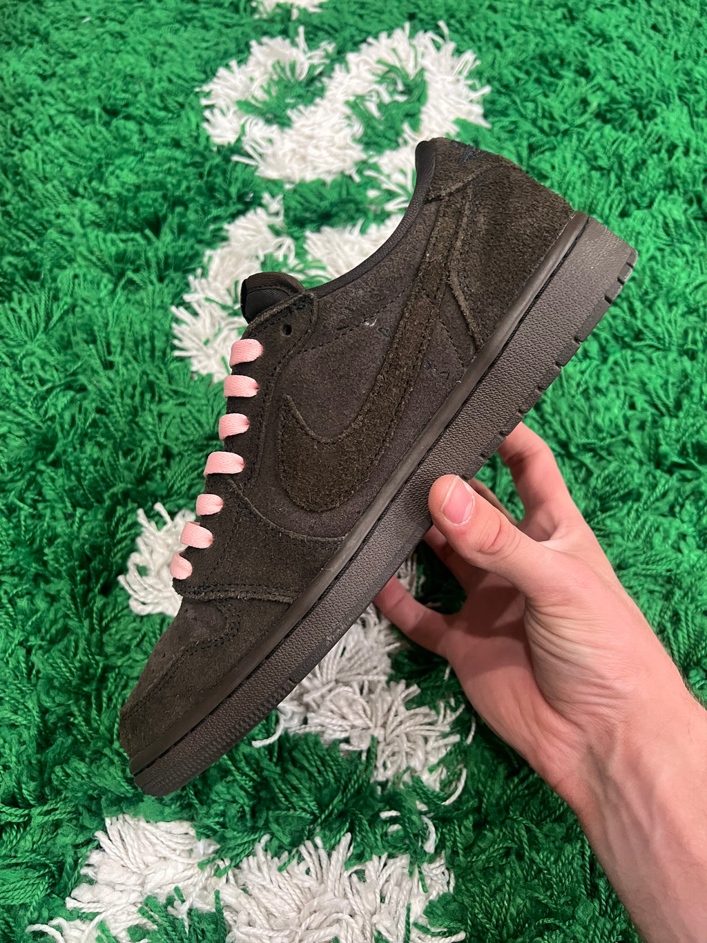 Jordan 1 Low Travis Scott Velvet Brown (Pre-Owned 9M)