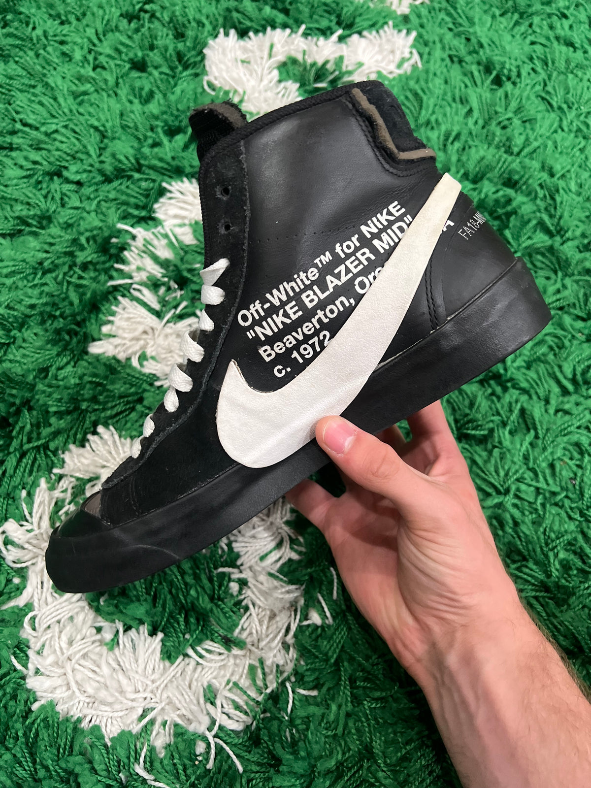 Nike Blazer Mid Off-White Grim Reaper (Preowned 8.5M)