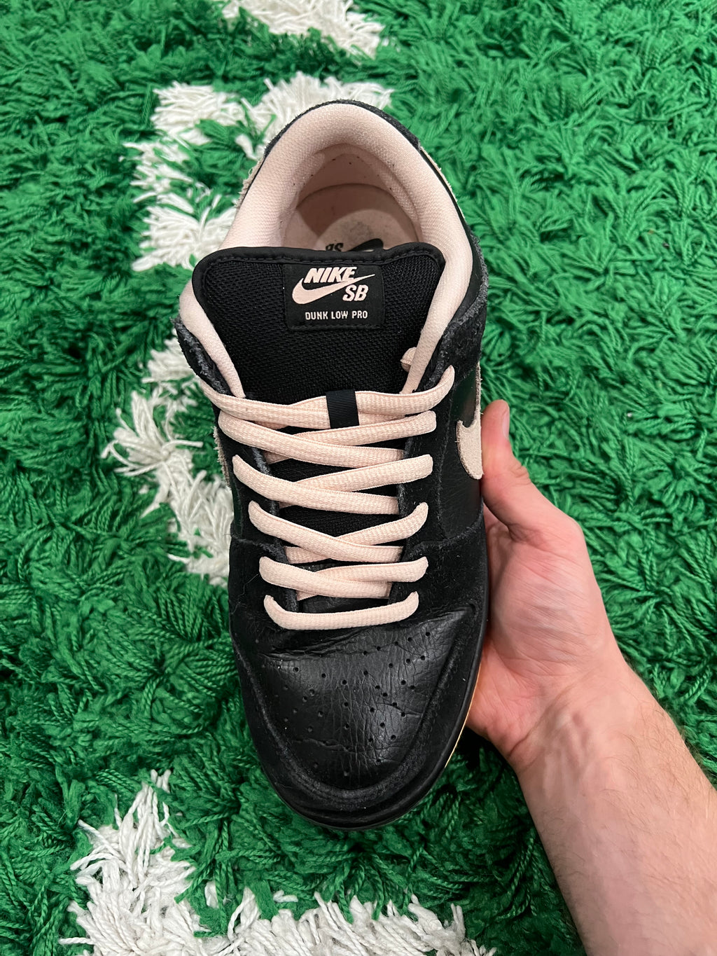 Nike SB Dunk Low Black Washed Coral (Preowned 9M)
