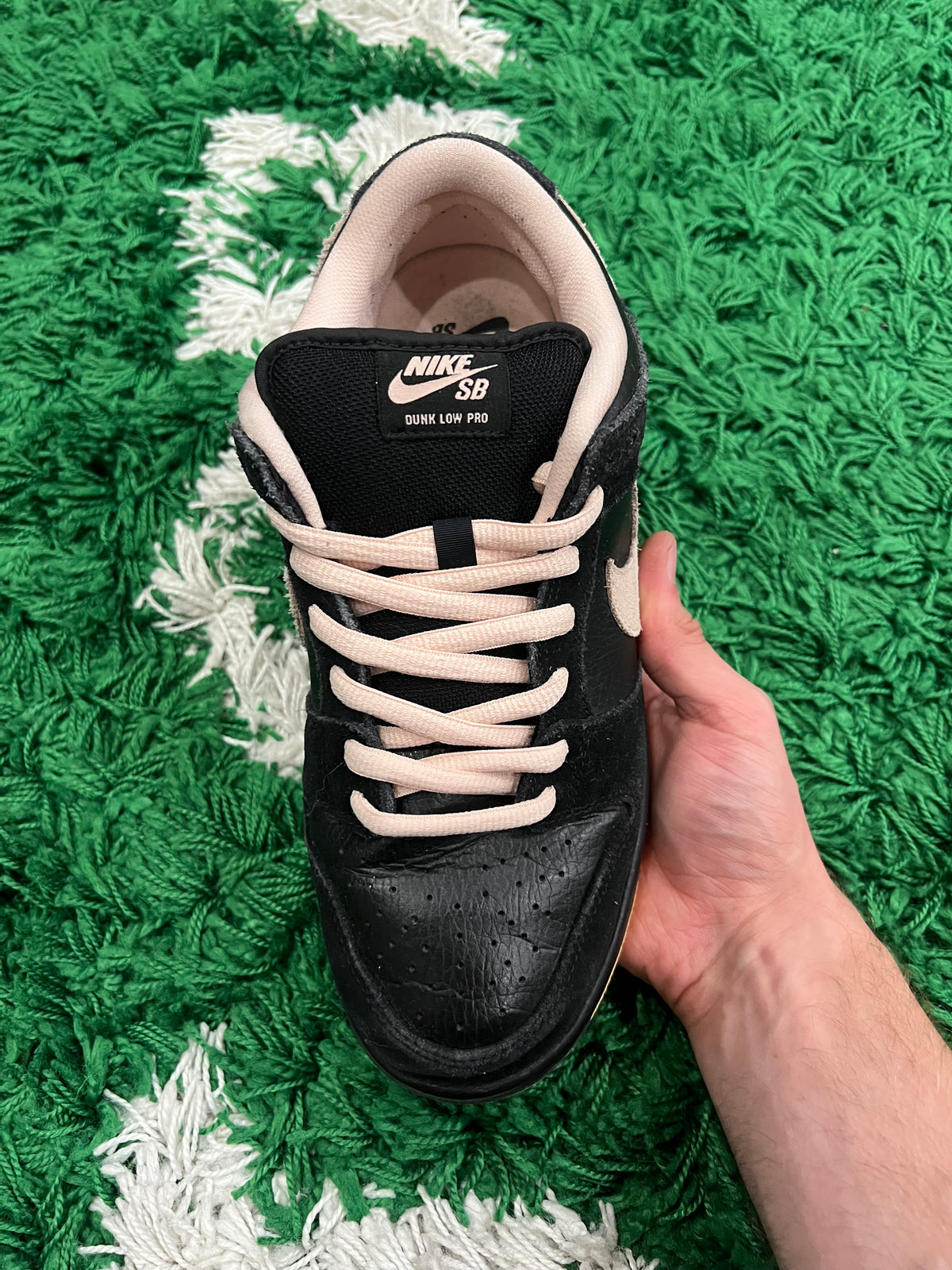 Nike SB Dunk Low Black Washed Coral (Preowned 9M)