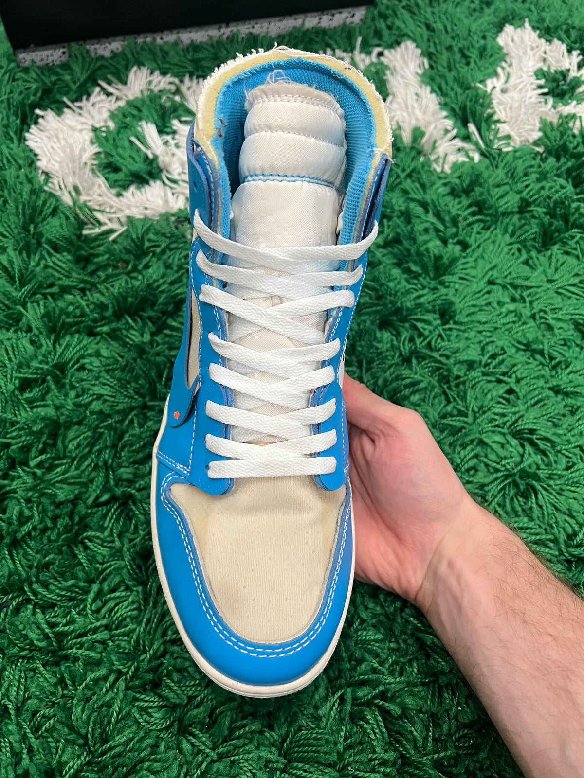Jordan 1 High Off-White University Blue (Preowned 10.5M)