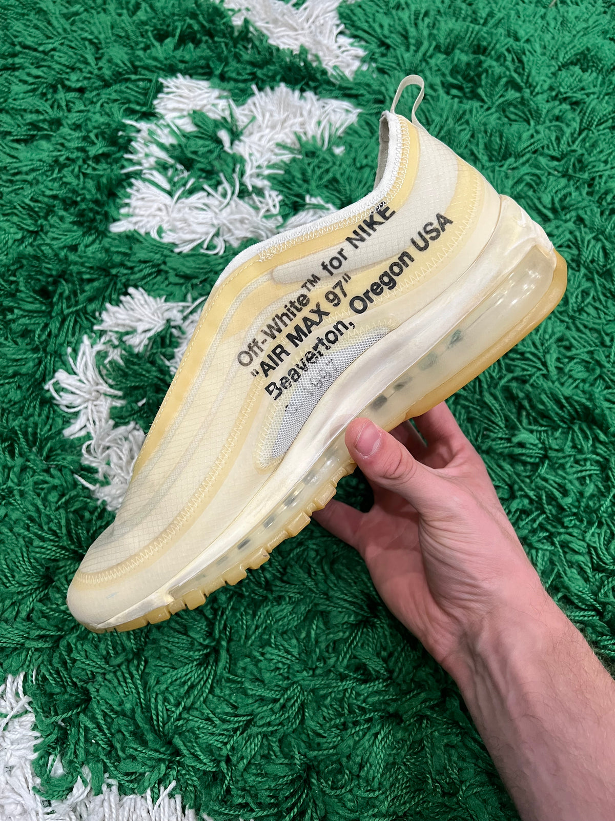 Nike Air Max 97 Off-White (Preowned 10M)