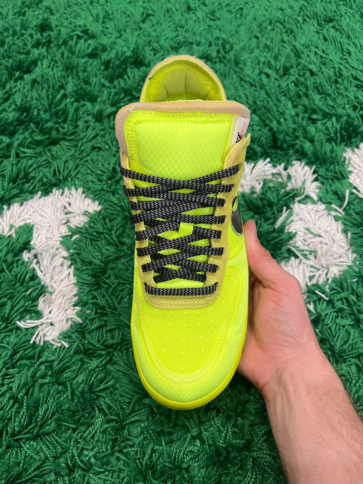 Nike Air Force 1 Low Off-White Volt (Preowned 8.5M)