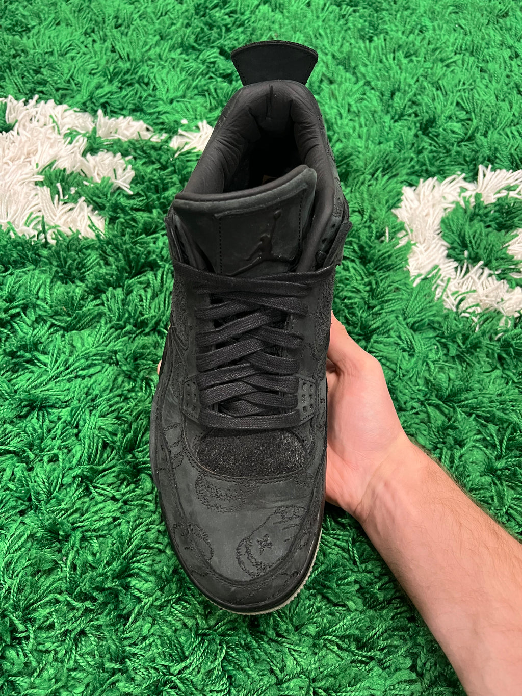 Jordan 4 Kaws Black (Preowned 12M)
