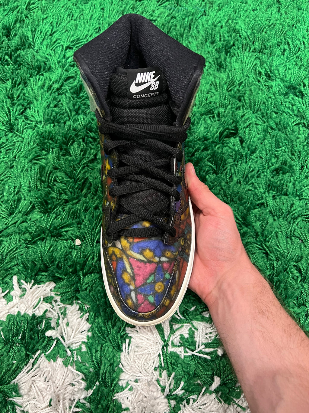 Nike SB Dunk High Concepts Stained Glass (Pre-Owned 8.5M)