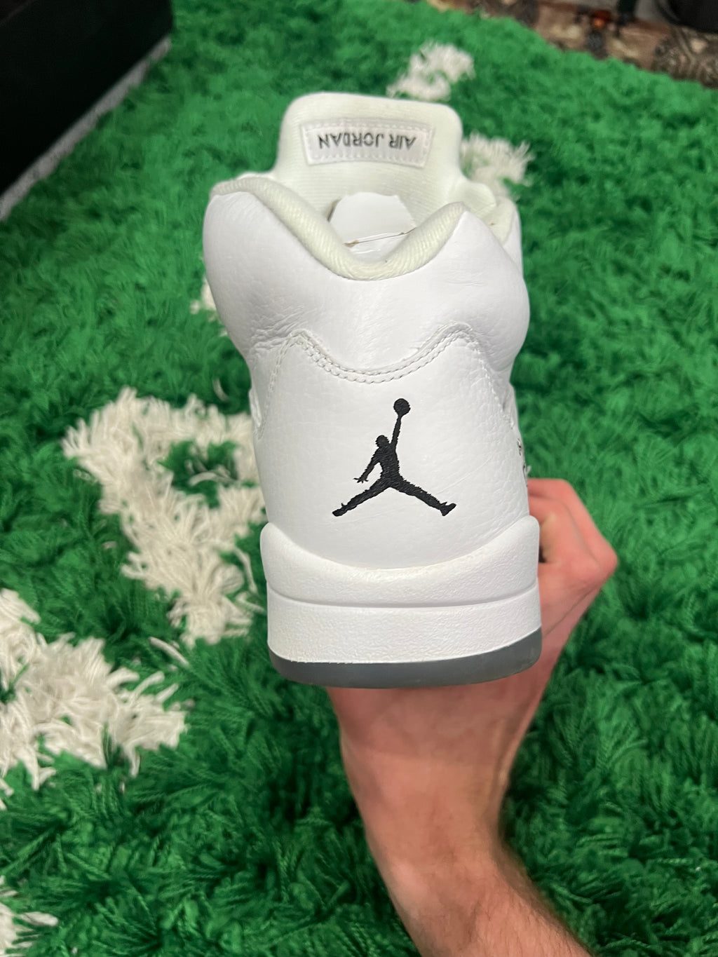 Jordan 5 White Metallic (2015) (Pre-Owned Size 10.5M)