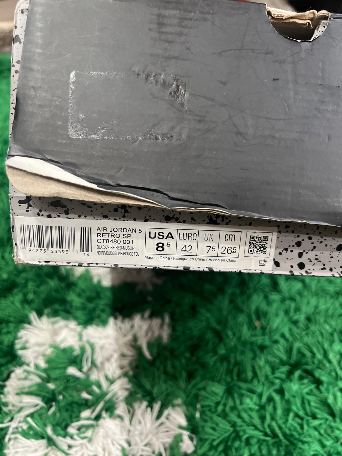 Jordan 5 Off-White Muslin (Preowned 8.5M)