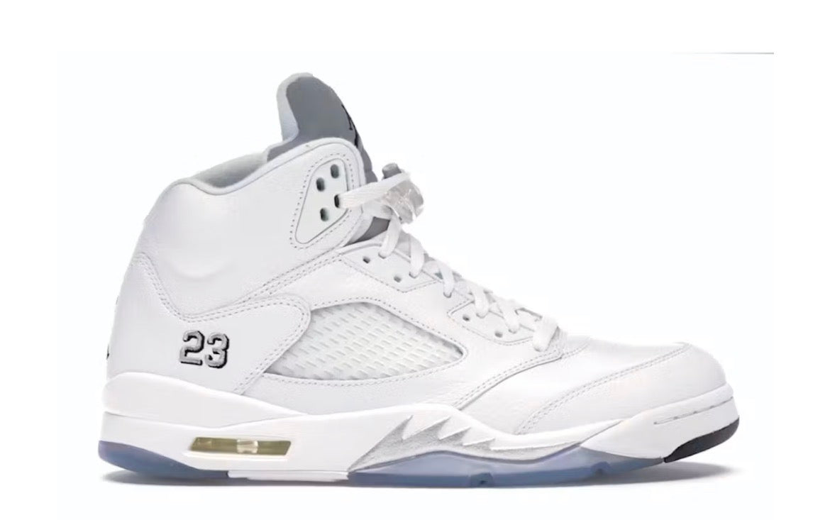 Jordan 5 White Metallic (2015) (Pre-Owned Size 10.5M)