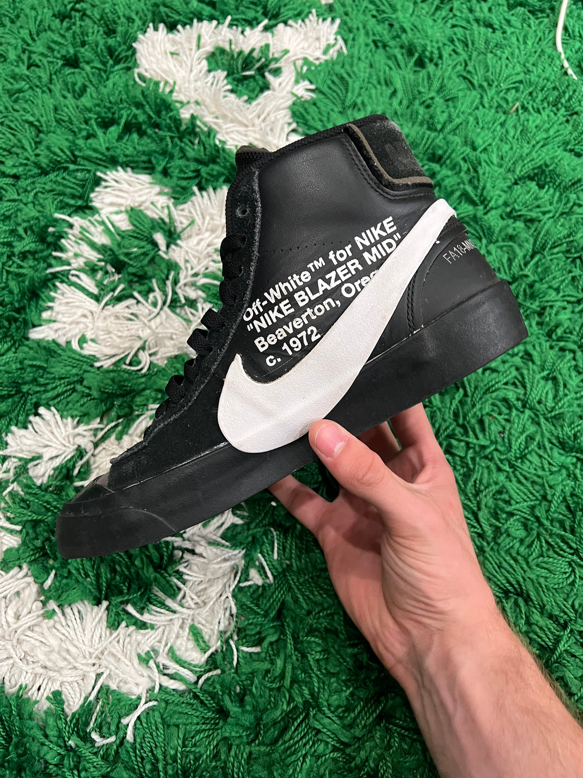 Nike Blazer Mid Off-White Grim Reaper (Preowned 7M)