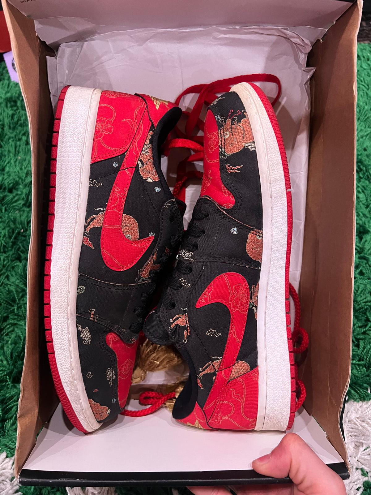 Jordan 1 Low Chinese New Year (Pre-Owned 9M)