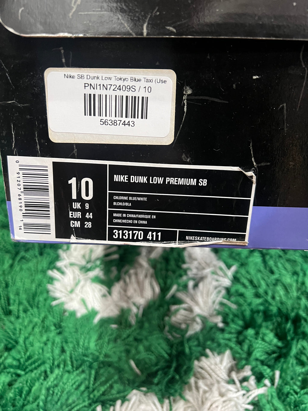 Nike SB Dunk Low Tokyo Blue Taxi (Pre-Owned 10M)